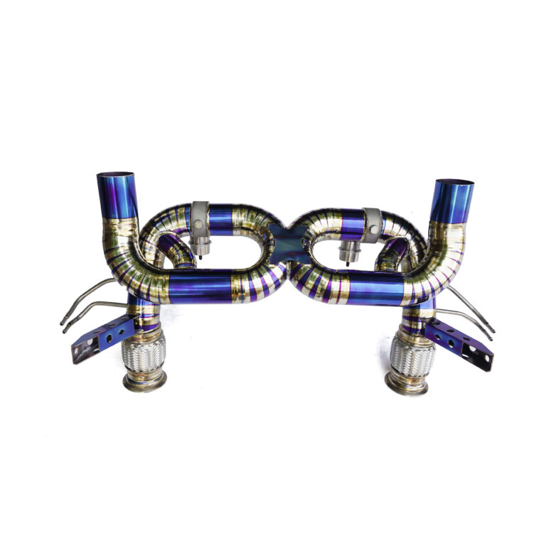 Blue exhaust